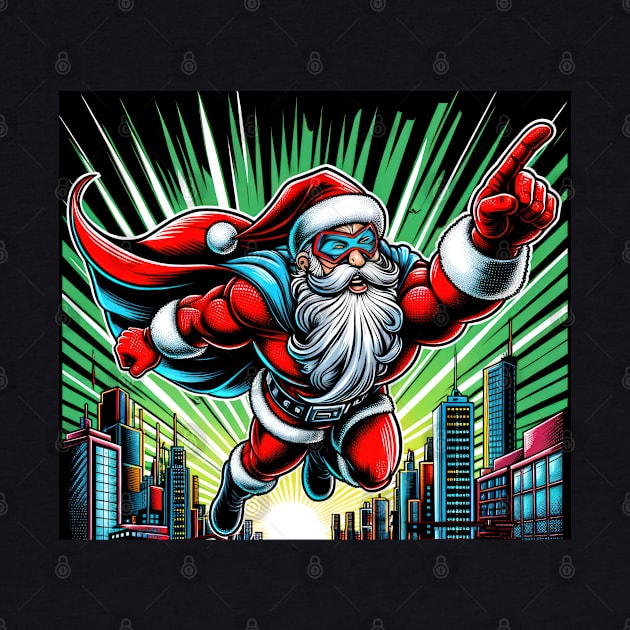 Super Santa by TooplesArt